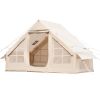 Inflatable Tent With Pump, Glamping Tents For 4-6 Person