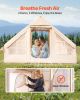 Inflatable Tent With Pump, Glamping Tents For 4-6 Person