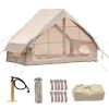 Inflatable Tent With Pump, Glamping Tents For 4-6 Person