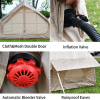 Inflatable Tent With Pump, Glamping Tents For 4-6 Person