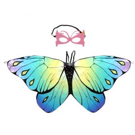 Halloween Children's Cartoon Butterfly Wings Mask Little Princess Back Decoration