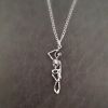 Hanging Skull Necklace Halloween Zombie Costume