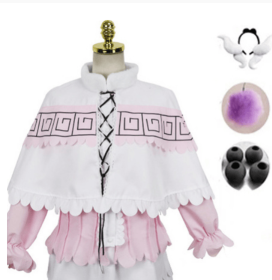 Miss Kobayashi's Dragon Maid Kanna Kamui Cosplay Costumes Halloween Party Kawai Dress Costume Wig For Women