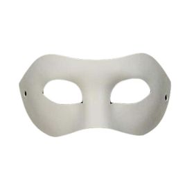 10-Packs White Blank Painting Eye Mask DIY Paper Mask for Halloween Costumes