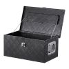 20"x12"x9.5" Heavy Duty Aluminum Truck Bed Tool Box for Pickup RV Black