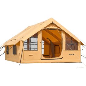 Inflatable Tent for Camping 5-8 Person Glamping Tent with Pump Easy Set up