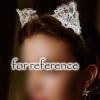 Lace Cat Ear Hairband White Masquerade Halloween Party Cosplay Costume Headband