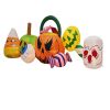 8FT Long Halloween Inflatables Pumpkins Eyeball Candy Outdoor Decorations