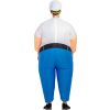 Popeye Inflatable costume Captain Sailor Cosplay Funny Air Blow Up Suit Party costume Fancy Dress Halloween Costume for Adult