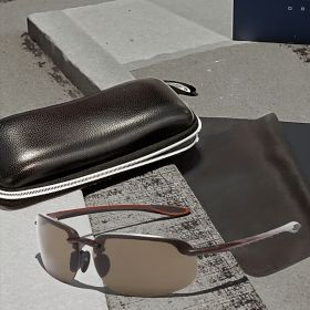 Maui Jim Polarized Pilot Fashion Sunglasses - Suitable for sports, fishing, golf, surfing and driving (Color: c2)