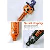 3pcs Halloween Balloons Stick Pumpkin Devil Inflatable Balloons Automatic Sealing Balloons Toy Party Decor Children Gift Toys